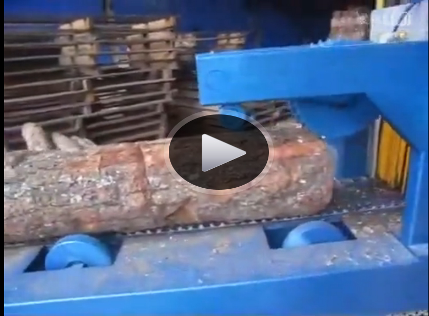 圓木多片鋸視頻-可鋸短料的多片鋸