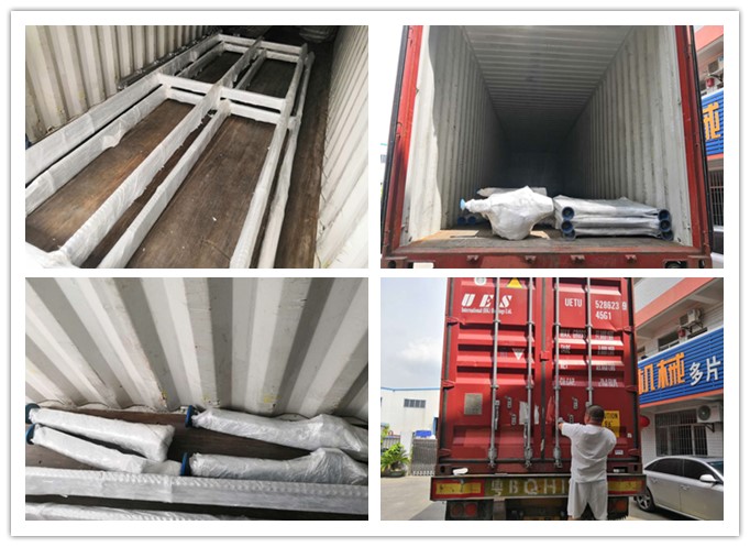 2018年7月發往馬來西亞--10m×1.6m×0.68m輸送架