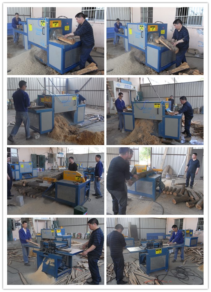 四川-截?cái)鄼C(jī)、清邊機(jī)、原木、方木多片鋸加工圖