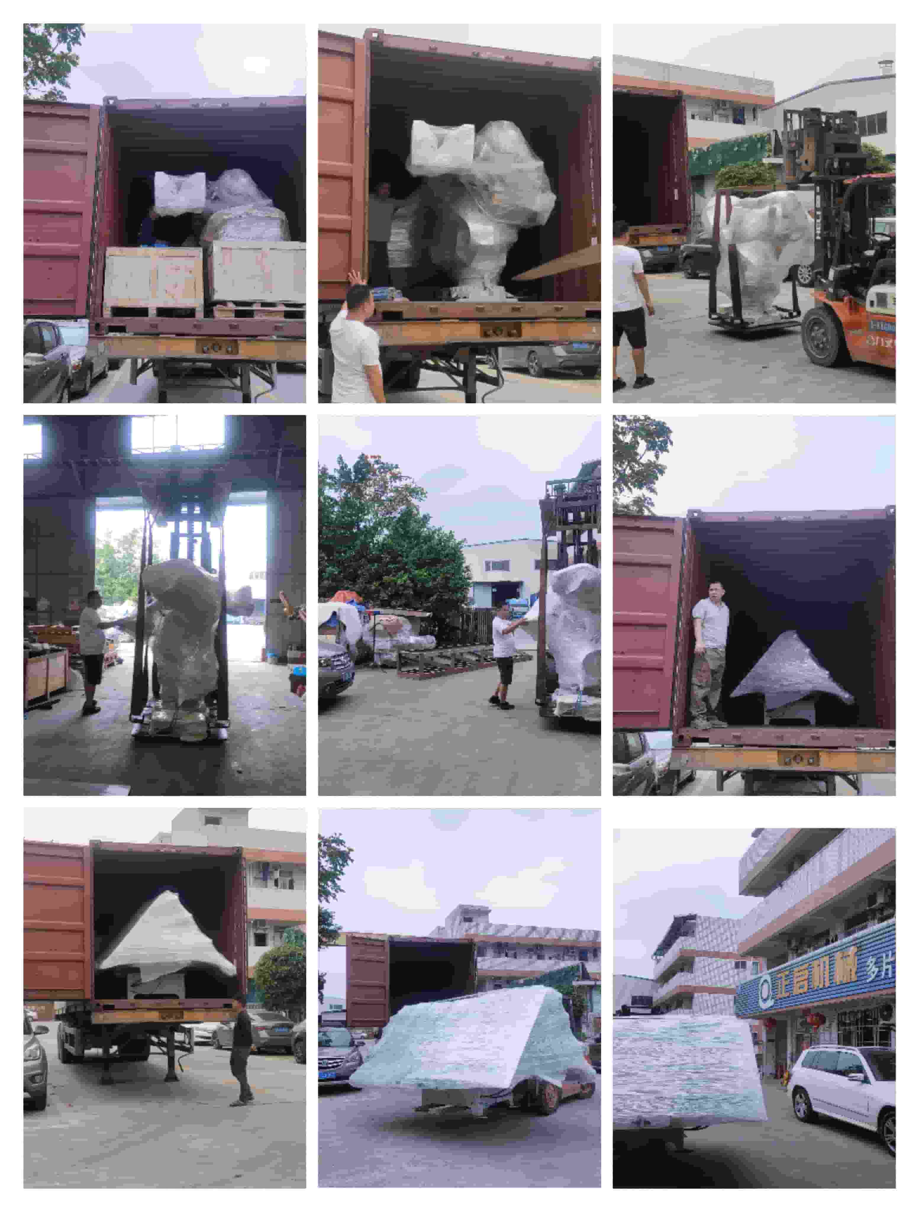 2023年4月14日發歐洲捷克裝柜-釘托盤ABB機器人、旋轉工作臺1個